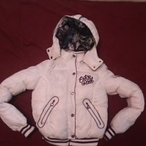 Ecko Red Puffer Jacket M